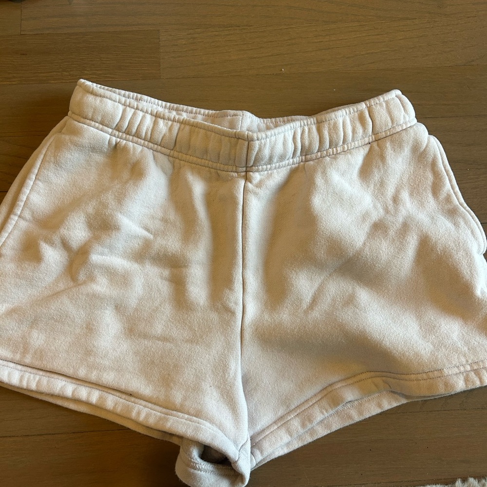 TNA Women's Athletic Cream Shorts